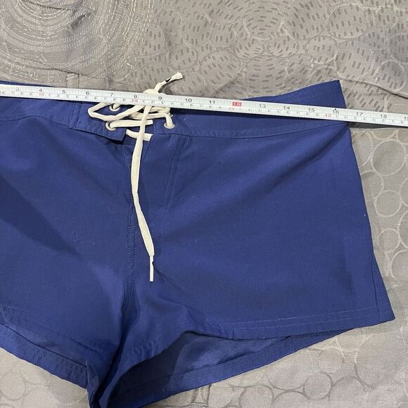 Nike Swim Shorts Quick Dry Unlined Blue Women's Size Medium Drawstring Waist - Picture 9 of 10
